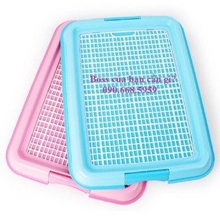 Khay vệ sinh cho chó cái hình chữ nhật 45x36cm