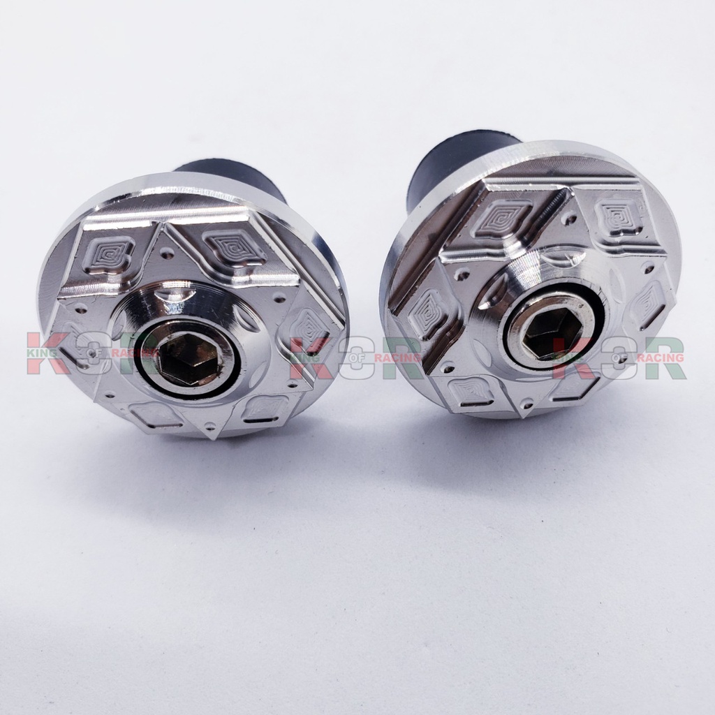 2 Gù salaya tay lái xe máy inox 304 bông tuyết gắn exciter winner wave sh vario sirius và dòng xe khác