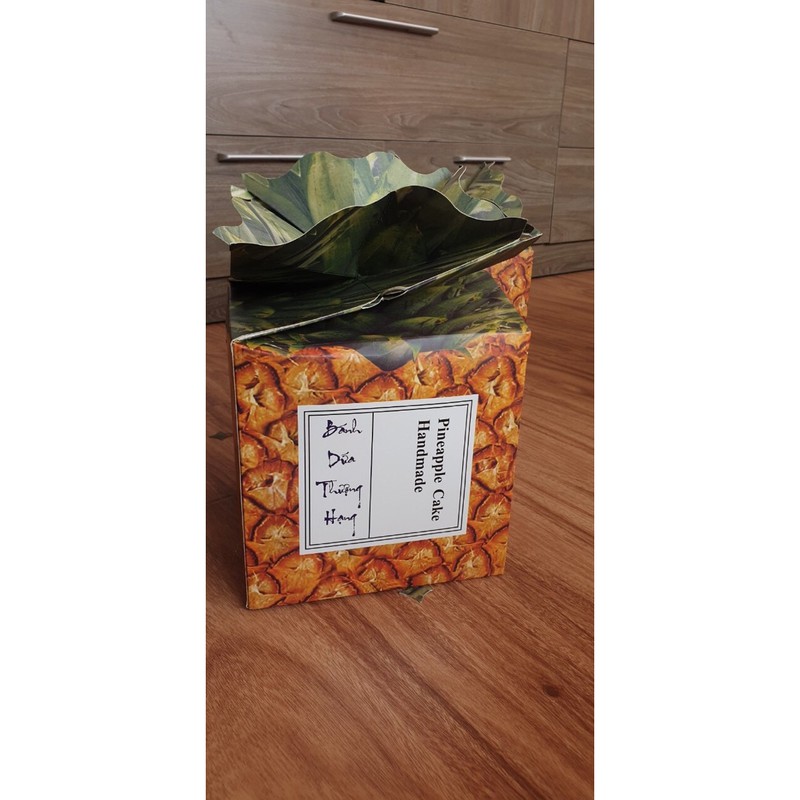 10 vỏ hộp đựng 1 kg bánh dứa