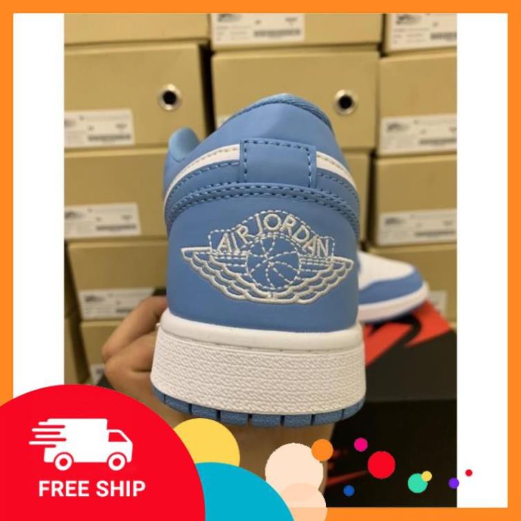 [FREESHIP-BẢO HÀNH 12 THÁNG] Giày Thể Thao AIR JORDAN 1 Low Cổ Thấp  Xanh Biển Cực Đẹp CỰC ĐẸP | BigBuy360 - bigbuy360.vn
