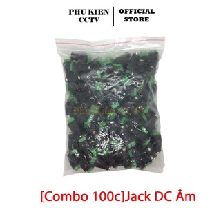 Jack nguồn DC Âm camera loại Vặn Vít, Đầu nối âm nguồn camera