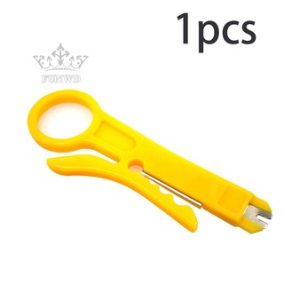 【FUNWD】Wire Stripper 1pcs Multi-function Safe Tool Yellow Convenient High-quality