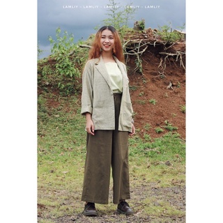 LAMLIY - Quần suông linen