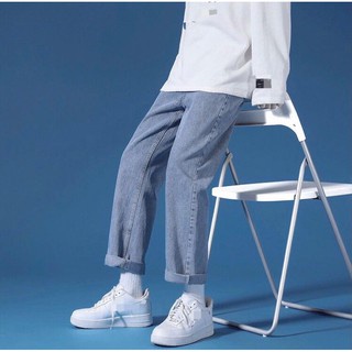 Quần baggy nam Mavota quần bò ống rộng hottrend Hàn Quốc cao cấp QJBY01