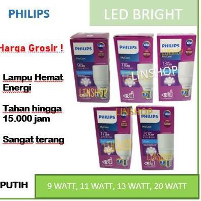 Bóng Đèn Led Philips 9w 11w 13w 17w 20w / Philips 9 Watt 11 Watt 13 Watt 17 Wat 20 Chất Lượng Cao