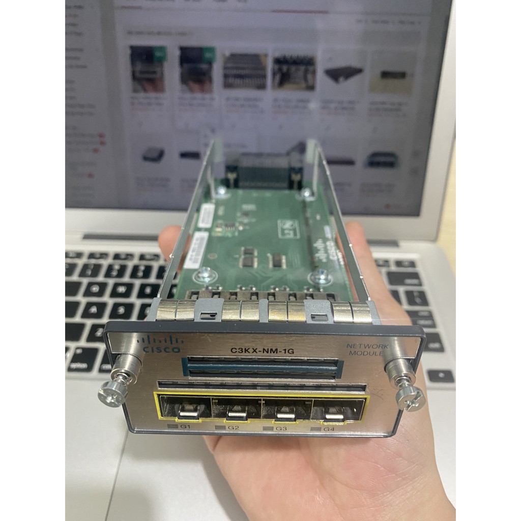 Cisco C3KX-NM-1G | Phụ kiện quang nâng cấp 4 cổng SFP 1G cho switch Cisco dòng 3560X, 3750X
