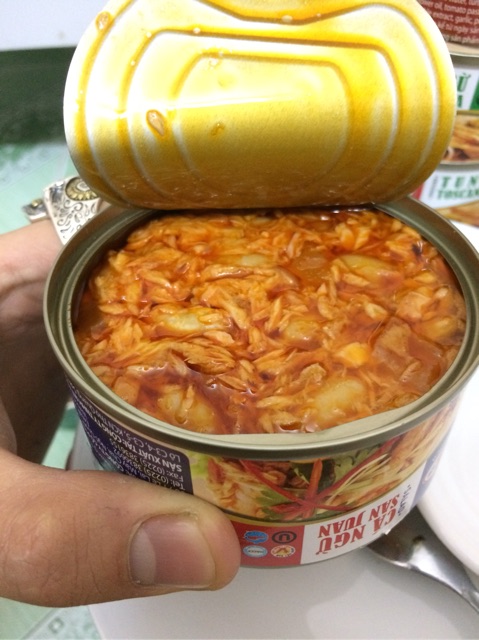 [175 g] Hộp Cá Ngừ Đậu Trắng Sanjuan Tuna Canfoco Hạ Long