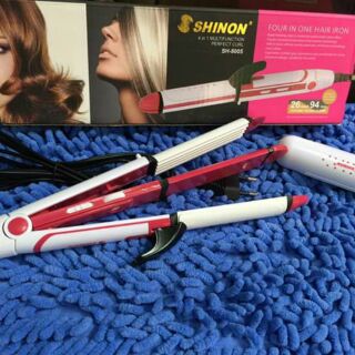 Máy làm tóc uốn duỗi bấm gãy 4 IN 1