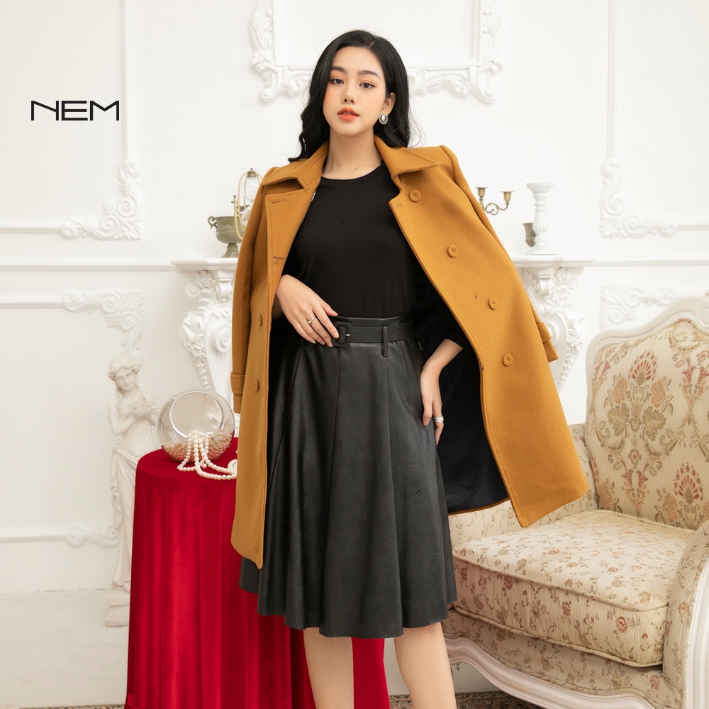 Áo măng tô nữ thiết kế cao cấp NEM Fashion AK29462