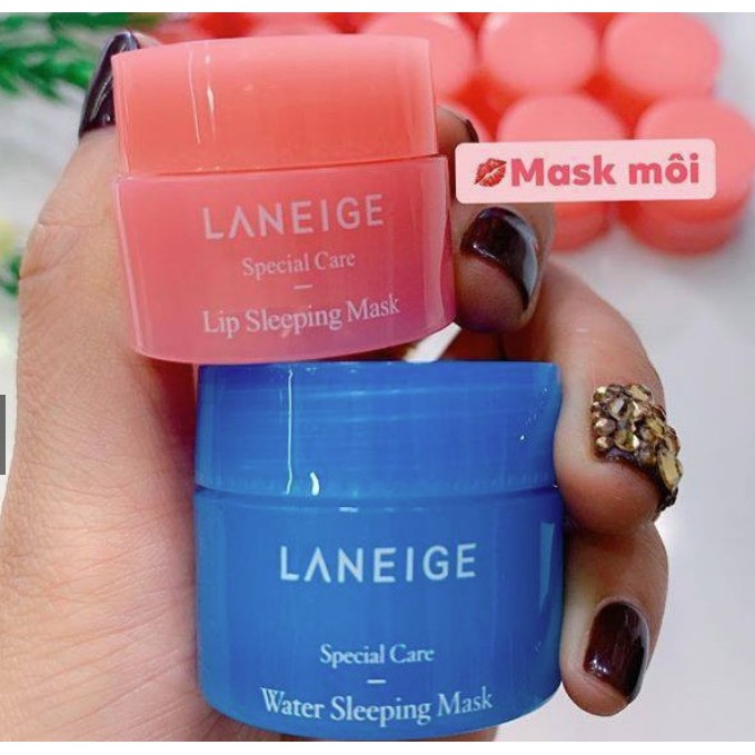 Mặt nạ môi LANEIGE Lip Sleeping Mask - Mặt nạ ngủ ủ môi LANEIGE mini dưỡng môi 3g