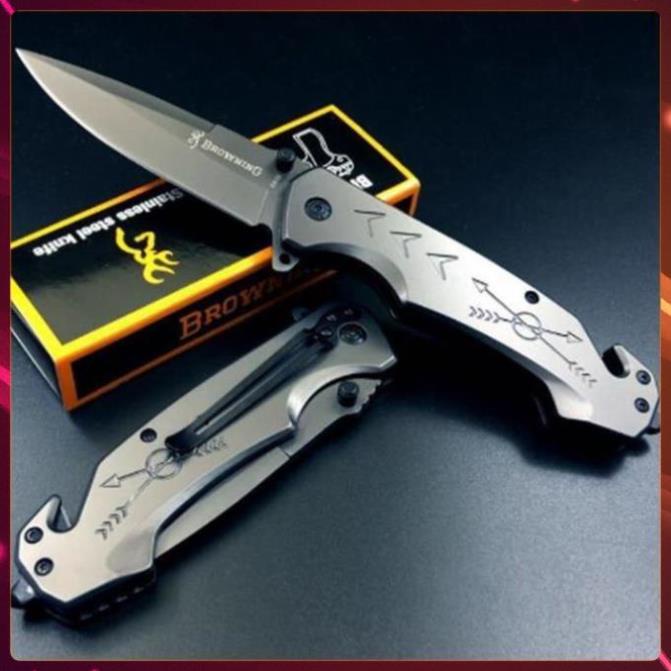 Dao Phượt, Dao Gấp Du Lich Cao Cấp Gọt Hoa Quả Bỏ Túi Browning FA 45, X49,18, 46, 18-1.