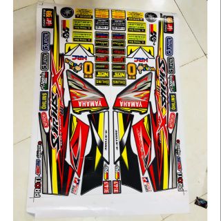 Tem xe Sirius chữ X