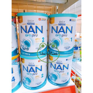 [DATE 2022] Mẫu Mới SỮA NAN NGA HMO ĐỦ SỐ 1,2,3,4 800G