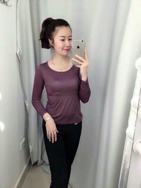 (MUA 4 TẶNG 1)ÁO GIỮ NHIỆT HÀN CỔ TRÒN | BigBuy360 - bigbuy360.vn