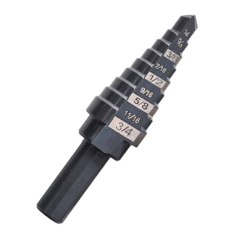 Mũi Khoan Bước Bằng Sắt / Đồng / Nhôm / Nhựa 4Mm Chuyên Dụng