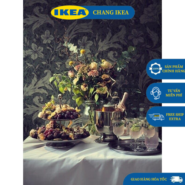 BÌNH DỰNG NƯỚC THUỶ TINH CÓ NẮP SÄLLSKAPLIG IKEA ( thể tích 1lit)