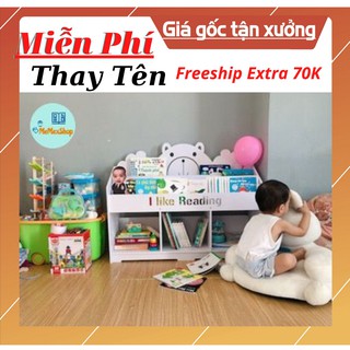 Kệ sách gấu 1 tầng ngăn chứa đồ cho bé PVC Formex ( Full Bộ+Vít)