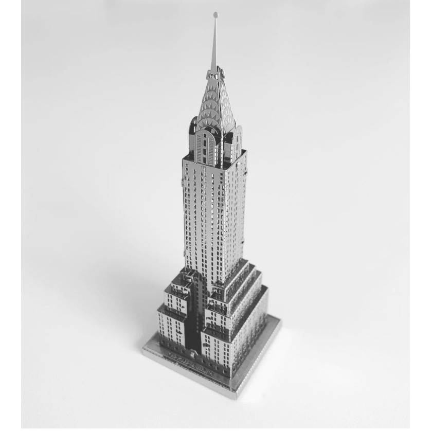 Mô hình 3D kim loại lắp ráp Tòa nhà Chrysler - Manhattan New York [ Chưa Lắp ]