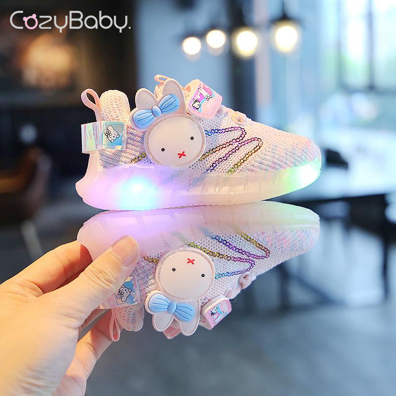 Xăng đan Thể Thao Đế Gắn Đèn Dạ Quang Thời Trang Mùa Hè Dành Cho Trẻ 1-3 Tuổi