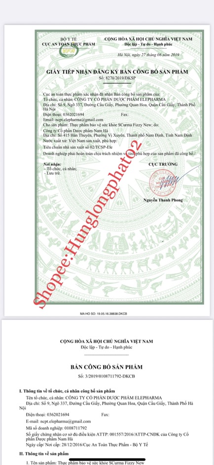 Viên sủi nghệ SCURMA FIZZY | BigBuy360 - bigbuy360.vn