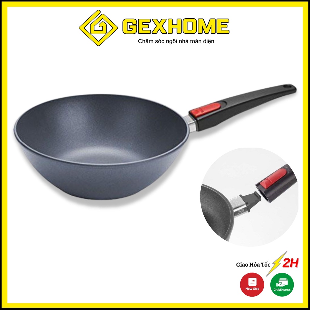 Chảo sâu lòng WOLL Diamond lite wok and stir fry pans [Nhập Đức]