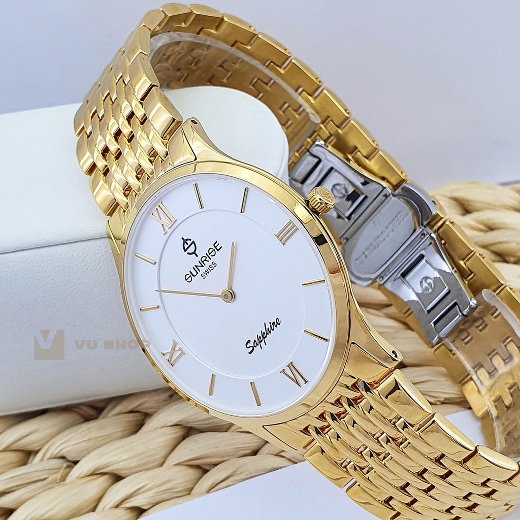 Đồng hồ nam SUNRISE DM736SWC - Siêu mỏng