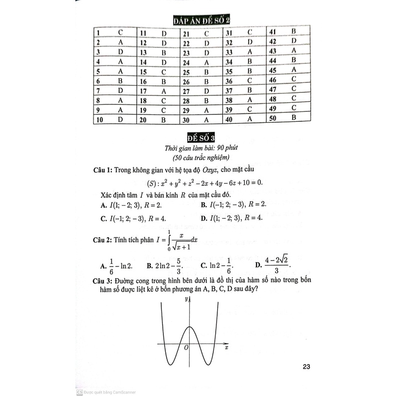 Sách - Bộ Đề Trắc Nghiệm Toán 12