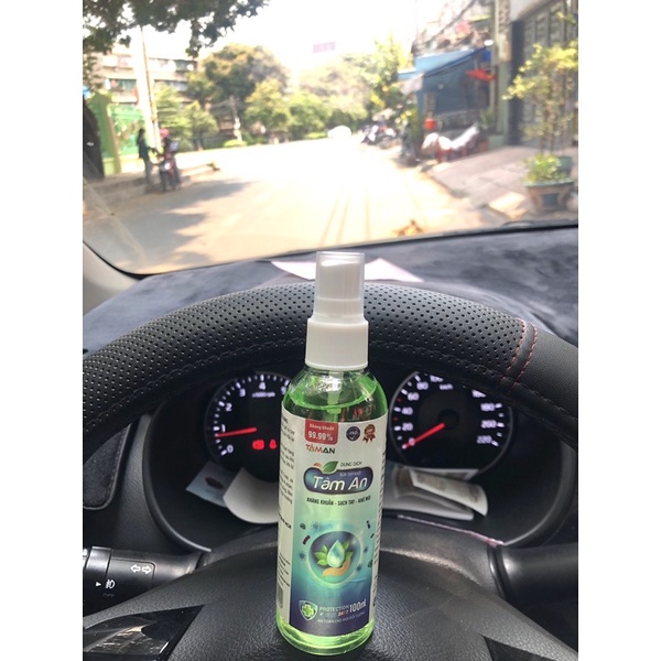 Xịt rửa tay khô Tâm An chai 100ml | BigBuy360 - bigbuy360.vn