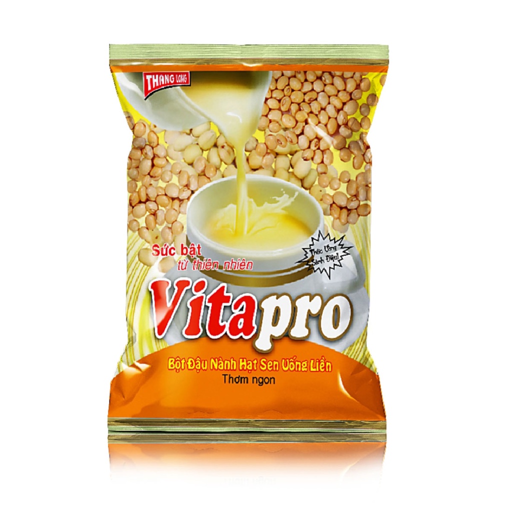 Bột đậu nành hạt sen Vitapro 350gr sức bật từ thiên nhiên