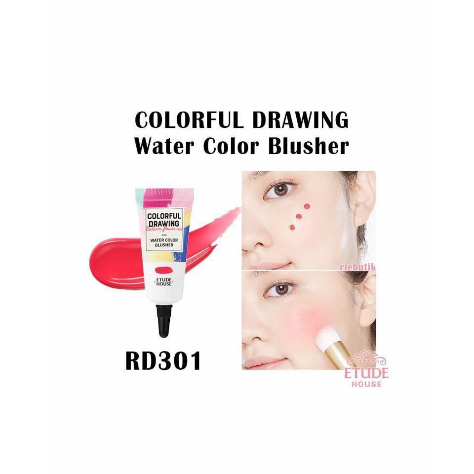 Má hồng Etude House Colorful Drawing Water Color Blusher