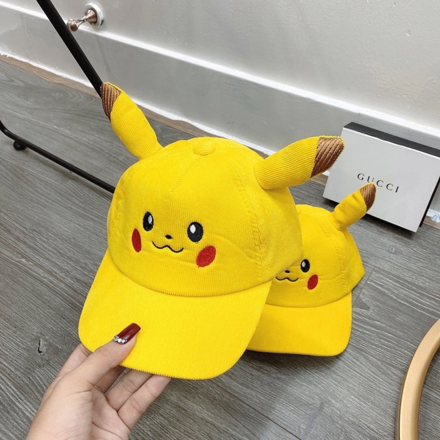 NÓN LƯỠI TRAI PIKACHU CHO BÉ THỜI TRANG 5t ĐẾN 7T
