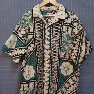 Pass sơmi hawaii hoa mua 2hand chưa mặc lần nào