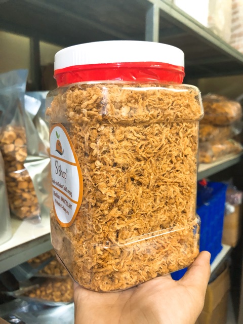Chà bông heo nguyên chất 💯 500g không chất bảo quản, không đường hoá học