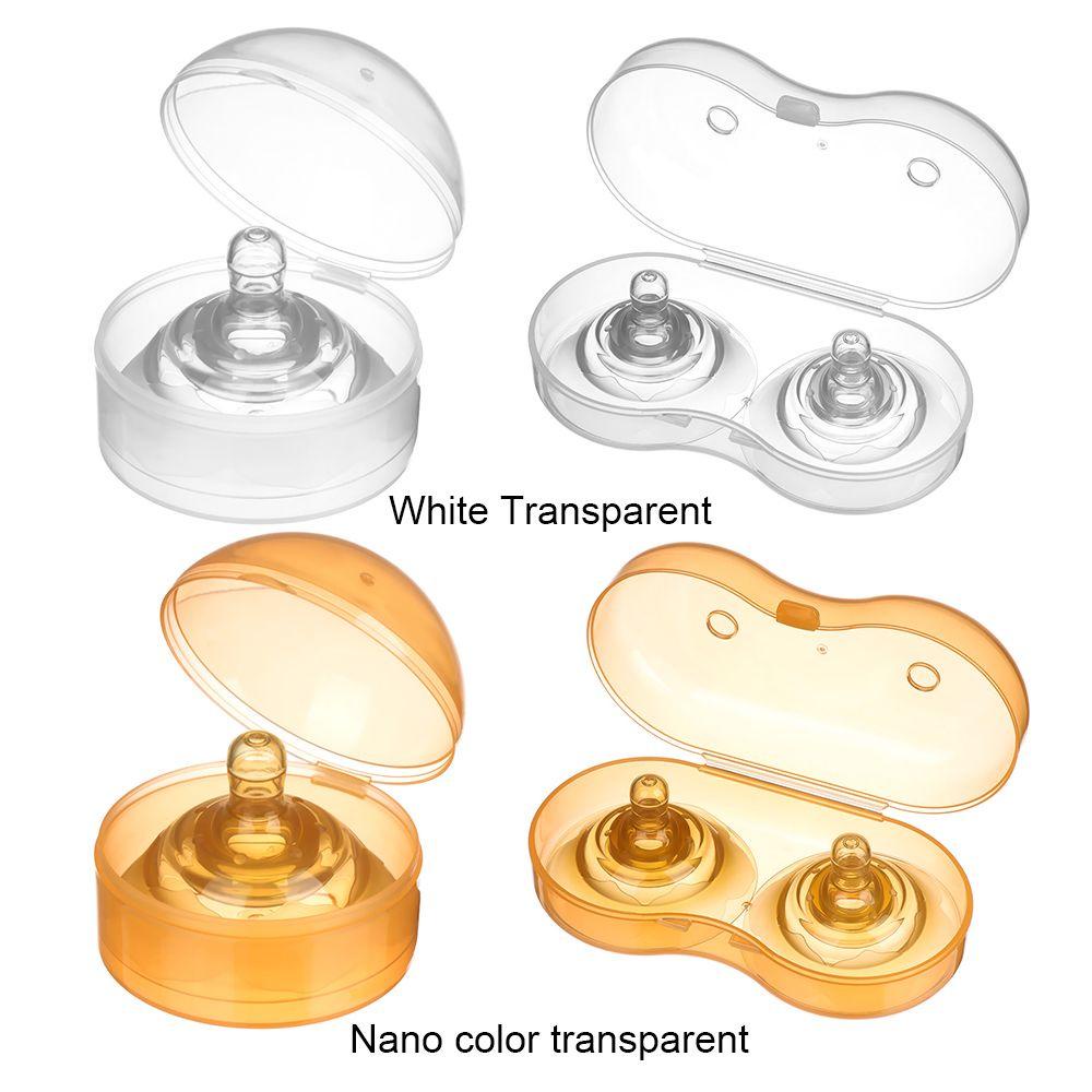 ESPO Set 2 Miếng Dán Nano Trong Suốt Bảo Vệ Núm Vú Giả Cho Bé Ăn Dặm