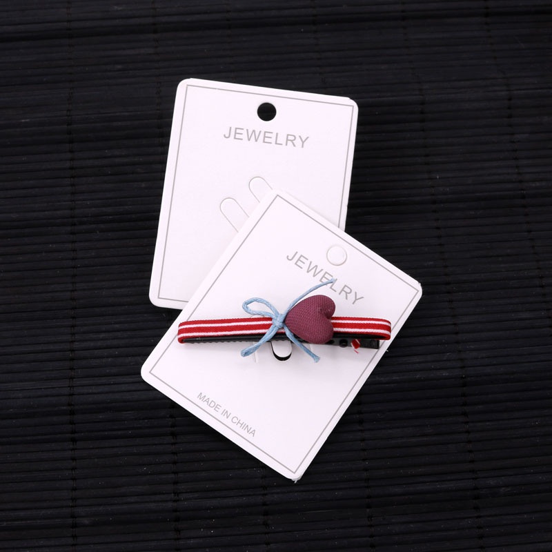 Set 100 Thẻ Tag Giấy Trưng Bày Kẹp Tóc