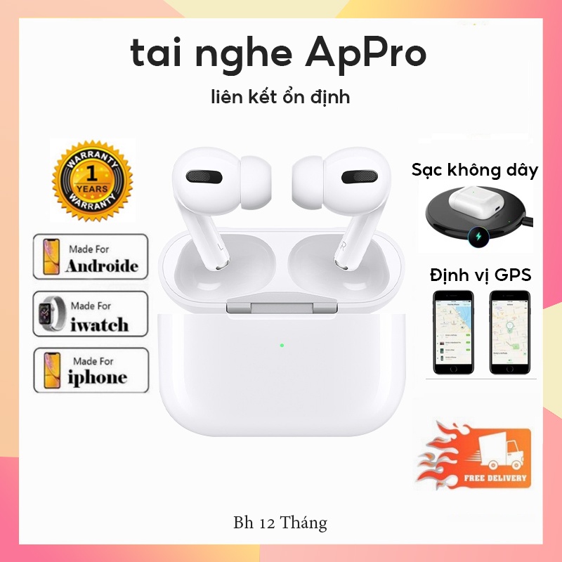 tai nghe bluetooth TWS-pro3 Tai nghe không dâycaocấp -Hàngmớinguyên Seal-Thiếtkếnhỏgọn-Full ChứcNăng