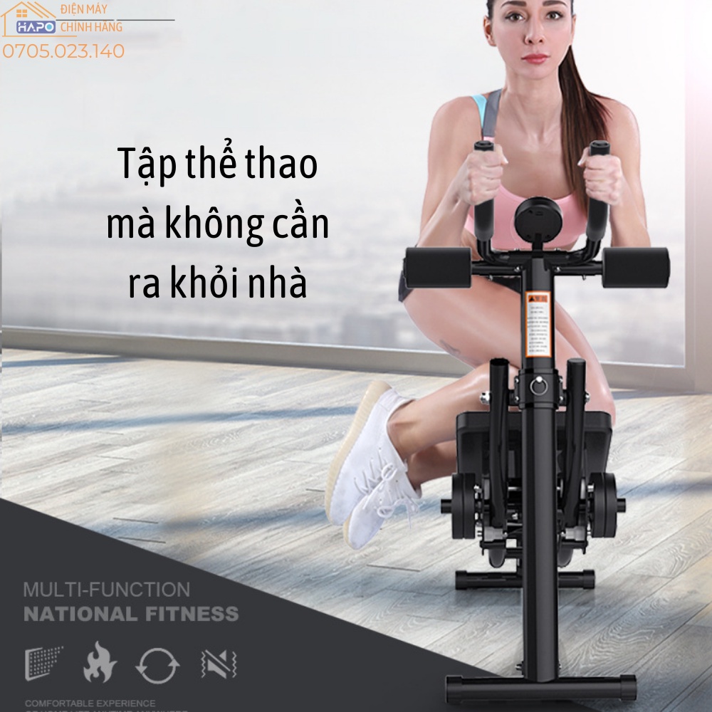 Máy tập bụng giúp tăng cơ giảm mỡ hiệu quả, Dụng cụ phòng gym tập eo tại nhà tiện lợi, Máy gập cơ bụng 6 múi cao cấp