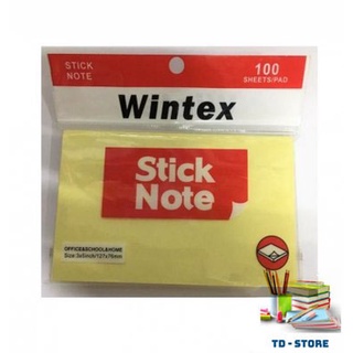 Giấy note vàng Wintex/ Flexoffice các size: 3x2cm, 3x3cm, 3x4cm, 3x5cm