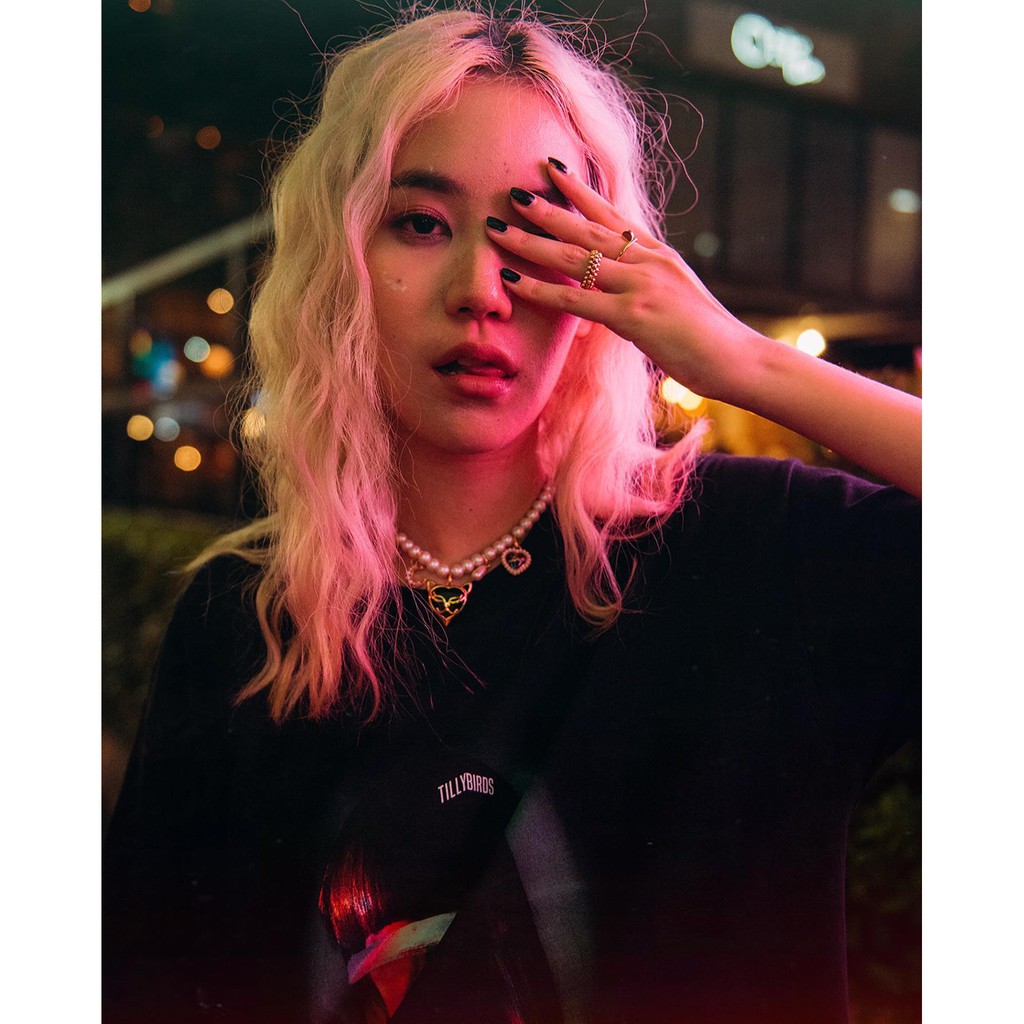 Áo Thun In Hai Mặt Nanno Album Âm Nhạc Tilly Birds Streetwear Unisex Form Rộng Ngắn Tay Cotton 100%