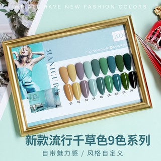 Sơn gel AS mã AQC chai nhọn đỏ 15ml