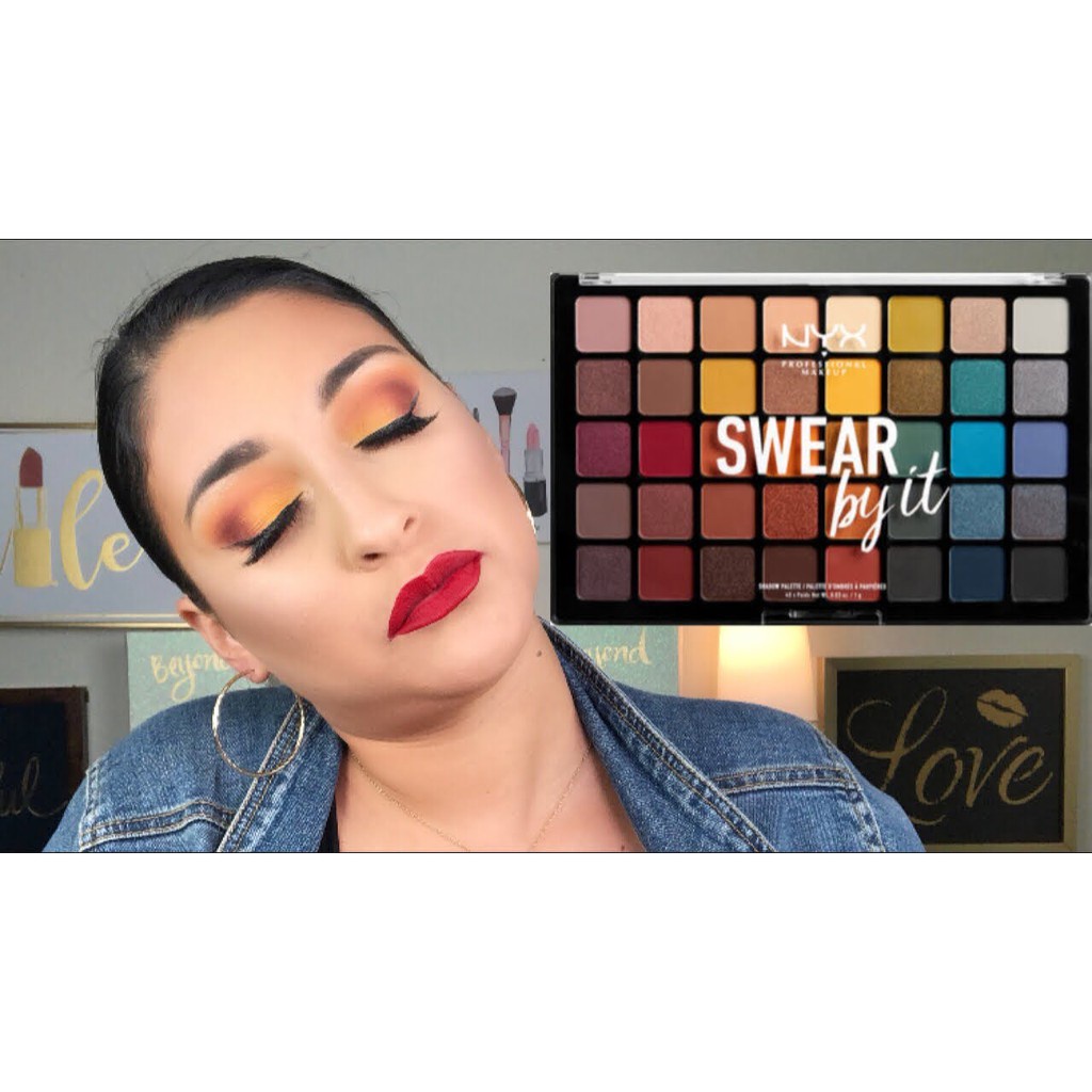 BẢNG PHẤN MẮT NYX SWEAR BY IT EYESHADOW PALETTE CHÍNH HÃNG - 9661