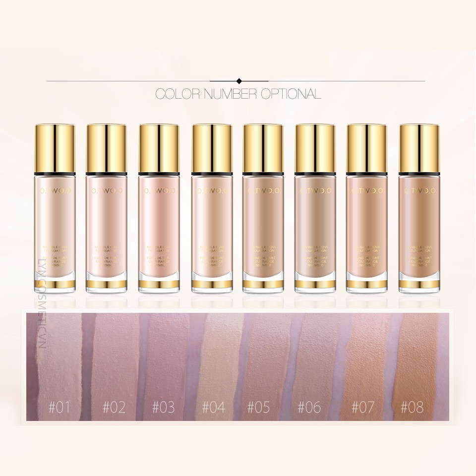 Kem nền O.TWO.O Invisible Cover foundation