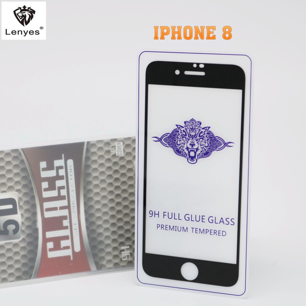FKC Kính Cường Lực 3D Cho Điện Thoại Iphone - iPhone 8/iPhone6/6s/iPhone7/7s/iPhone 6 Plus/6s Plus 52 Q2