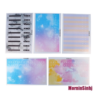 Bộ Miếng Dán Sticker Kalimba Cho Nhạc Cụ