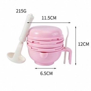 Bộ chế biến ADKN cho bé - 9 chi tiết - chất dày dặn