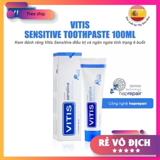 Kem đánh răng ngăn ngừa ê buốt Vitis Sensitive 15ml