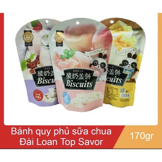 bánh quy sữa chua phủ topping(Bên trong 19-20gói)