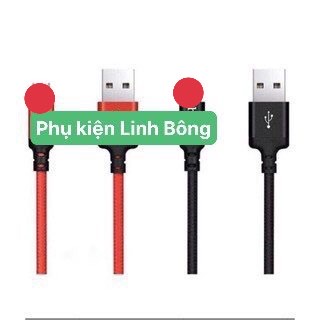 Dây sạc Hocco x14 2 mét dành cho tất cả các dòng máy ip,ss,oppo... chân micro,,type c