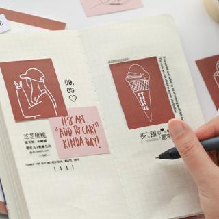 Set 60 Miếng Dán Trang Trí Sổ Lưu Niệm