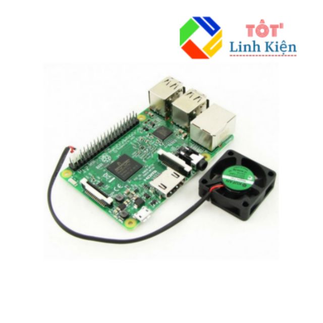 Quạt tản nhiệt 5vdc cho raspberry pi 3/ pi 4